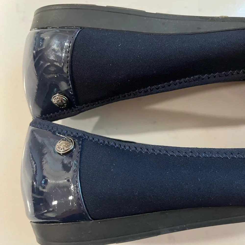 Anne Klein Flats-  71/2W   Navy - Picture 4 of 8